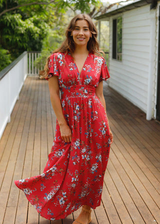 Stella Dress Sunset Posy