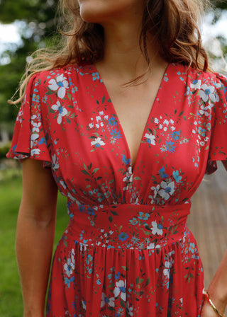 Stella Dress Sunset Posy