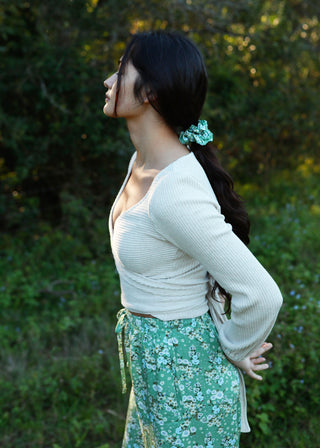 Morning Meadow Scrunchie