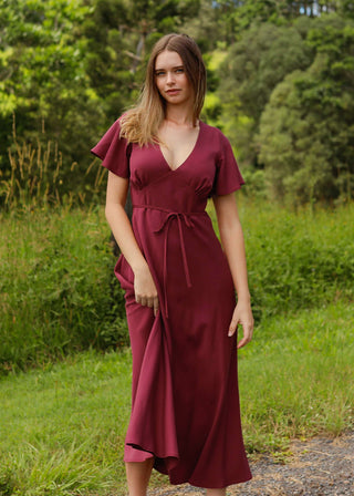 Alice Dress Ruby