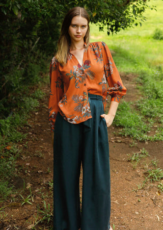 Hazel Pant Emerald