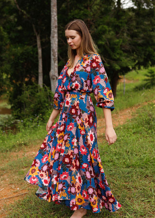 Rose Crop Blouse Wildflower