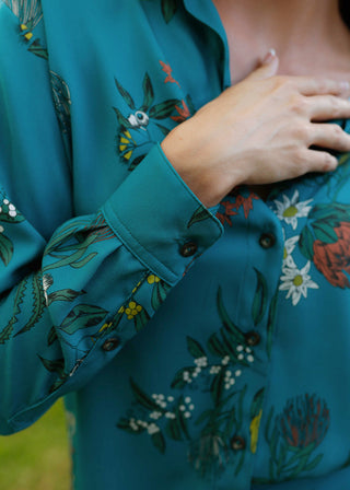 Voyager Shirt Floral Lake