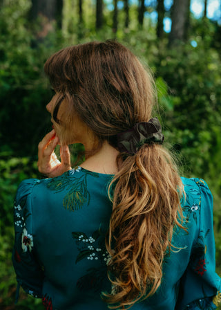 Moss Scrunchie