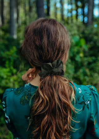 Moss Scrunchie