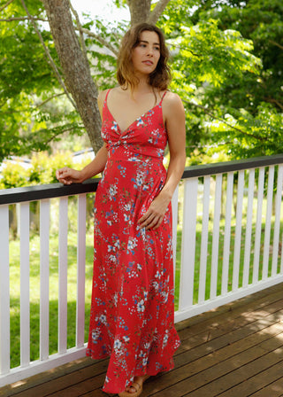 Amelia Dress Sunset Posy