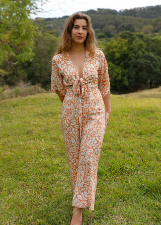 Hideaway Jumpsuit Petal Impression