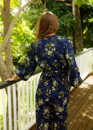 Hideaway Jumpsuit Long Sleeve Evening Posy
