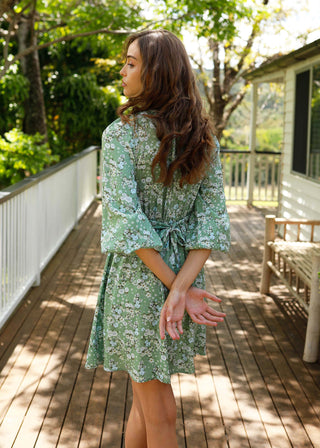 Hideaway Mini Dress Morning Meadow