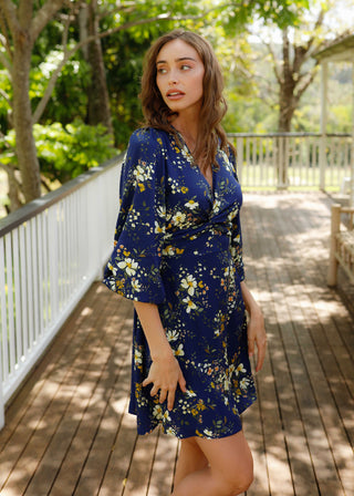 Hideaway Mini Dress Evening Posy