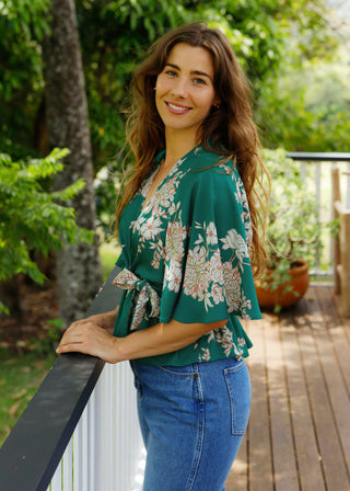 Kelli Blouse Jewel Springs