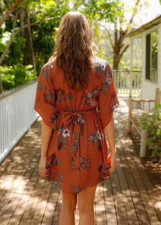 Lost Mini Dress Native Floral