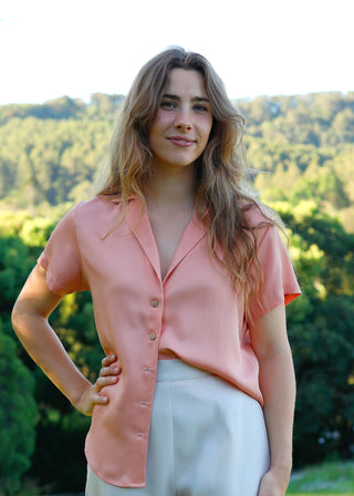 The Nomad Shirt Rose