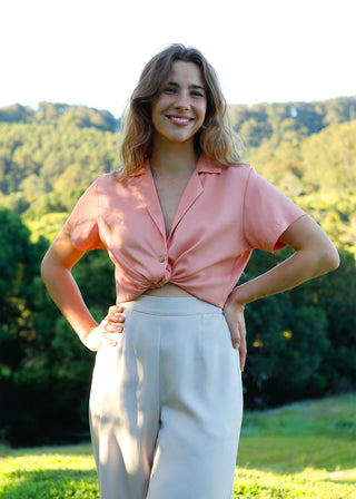 The Nomad Shirt Rose