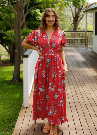 Stella Dress Sunset Posy