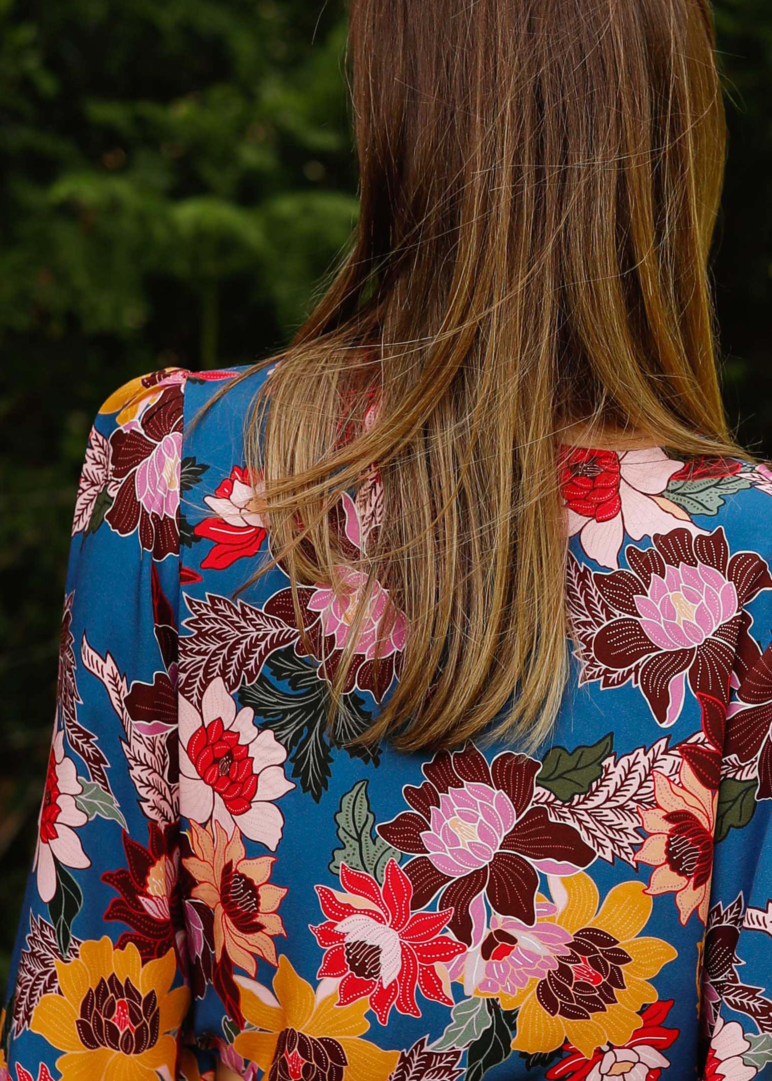 Rose Crop Blouse Wildflower - Main Image