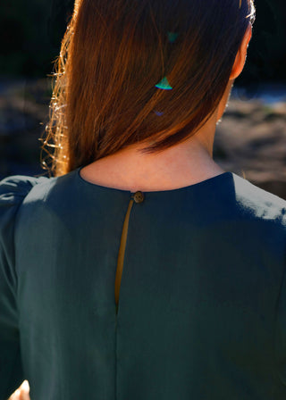 Isla Blouse Emerald